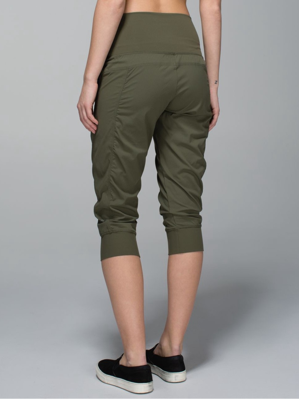 Lululemon In Flux Crop High Adjustable Waist Dance Studio Joggers Activewear Gym